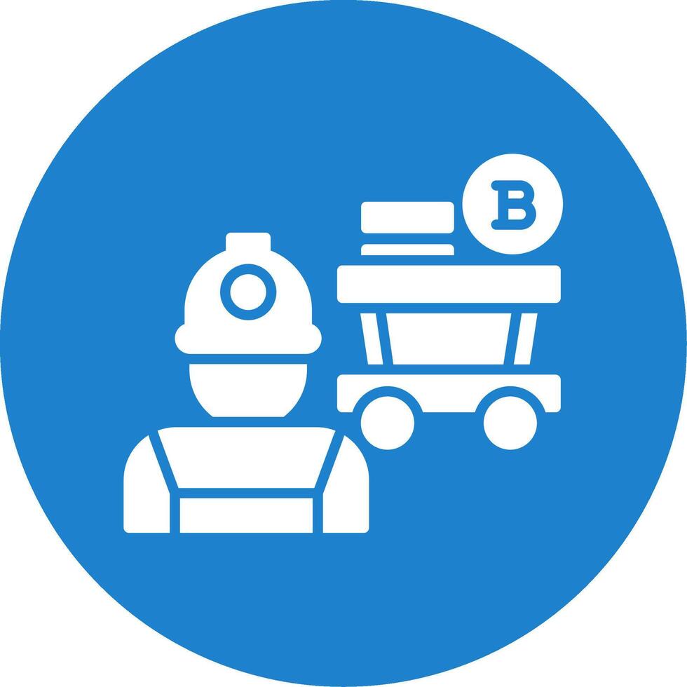 Proof Work Multi Color Circle Icon vector