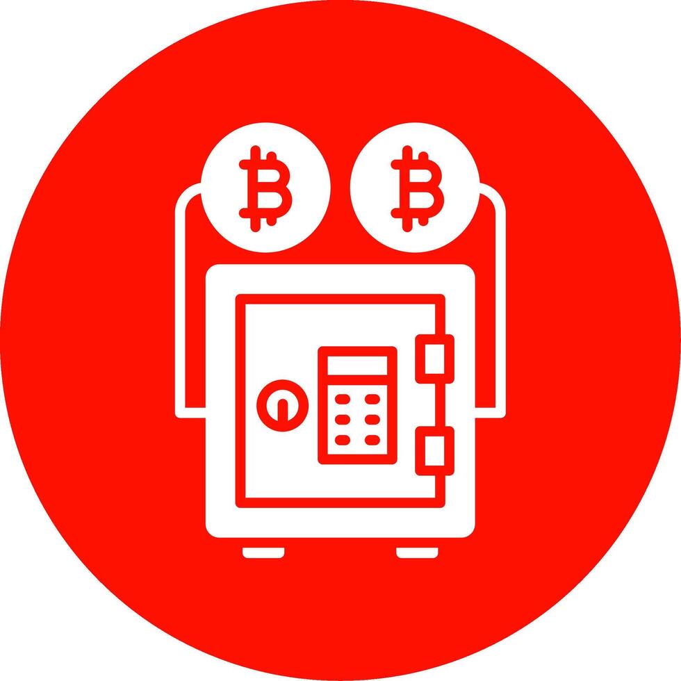 Proof Stake Multi Color Circle Icon vector