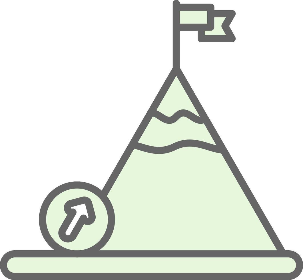 Boulder Fillay Icon Design vector