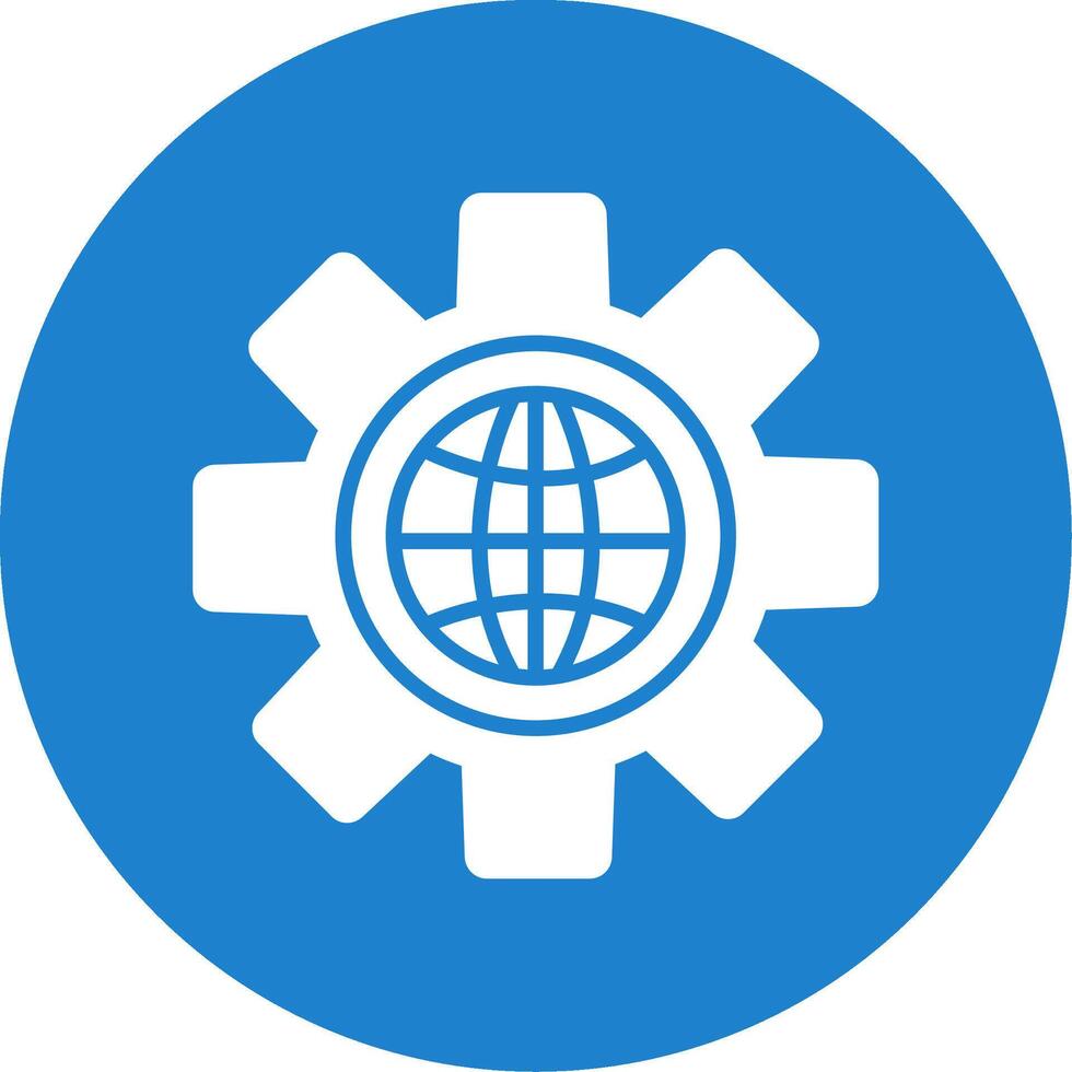 Geology Multi Color Circle Icon vector