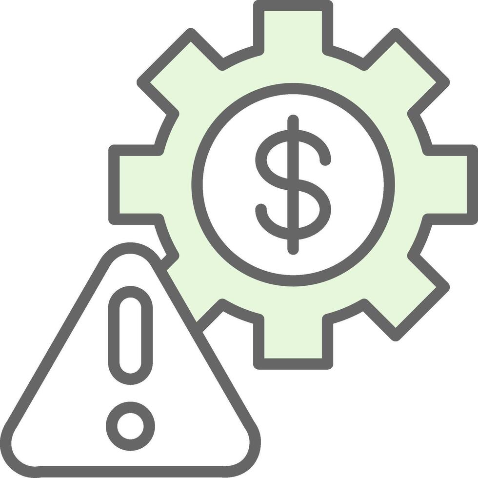 Factory Fillay Icon Design vector