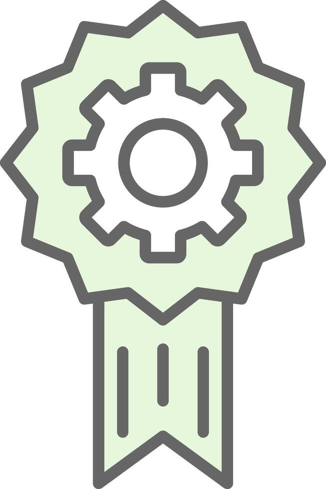 Computer control Fillay Icon Design vector