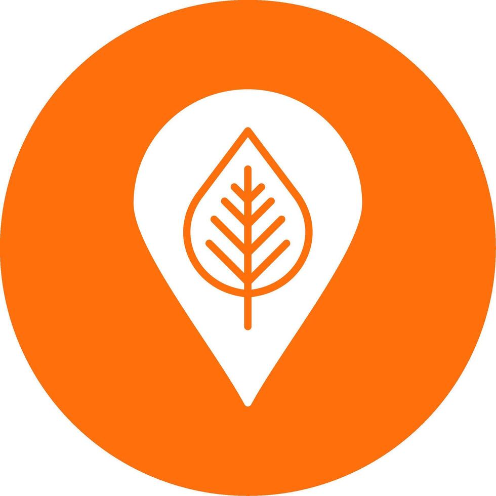 Locally Grown Multi Color Circle Icon vector