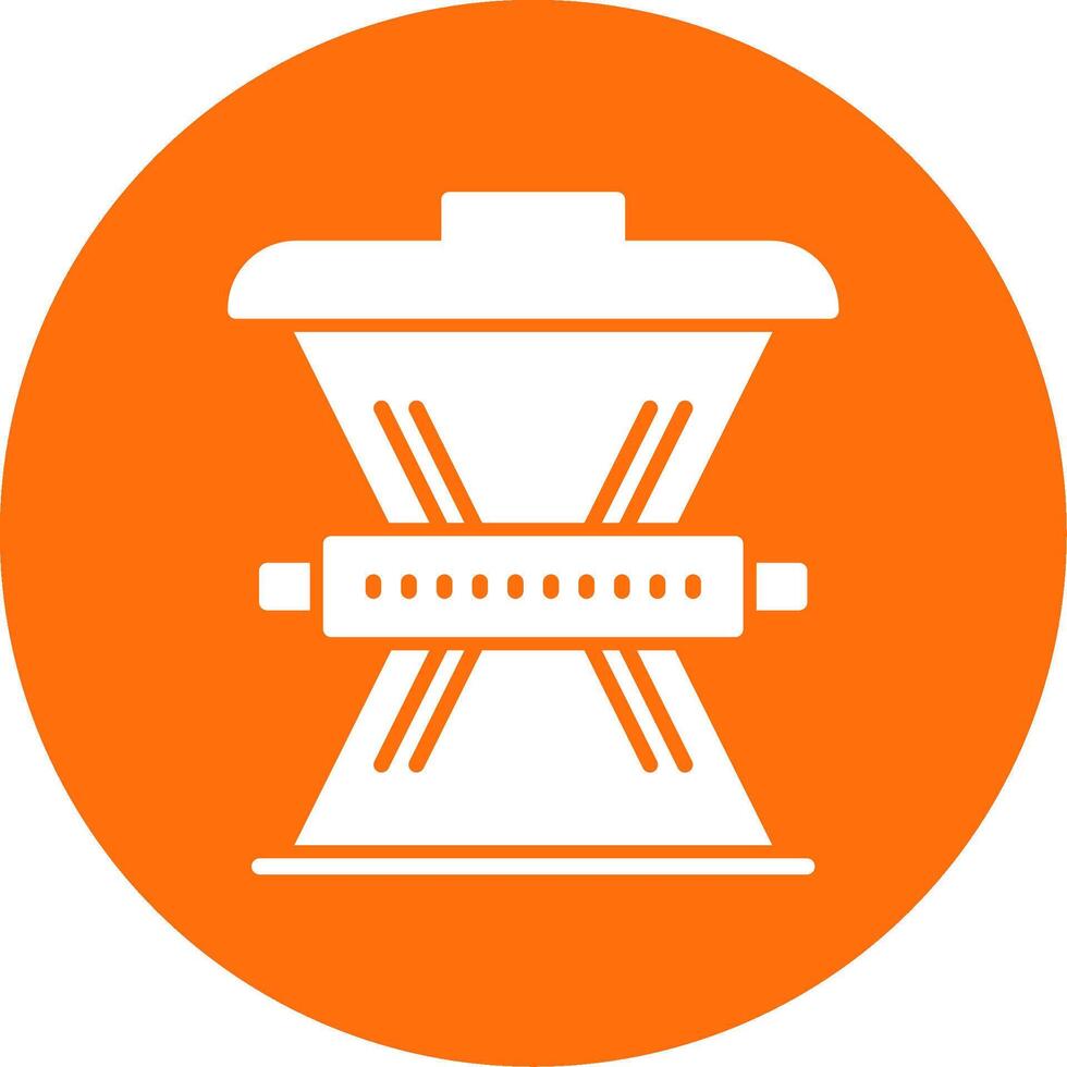Waste Reduction Multi Color Circle Icon vector