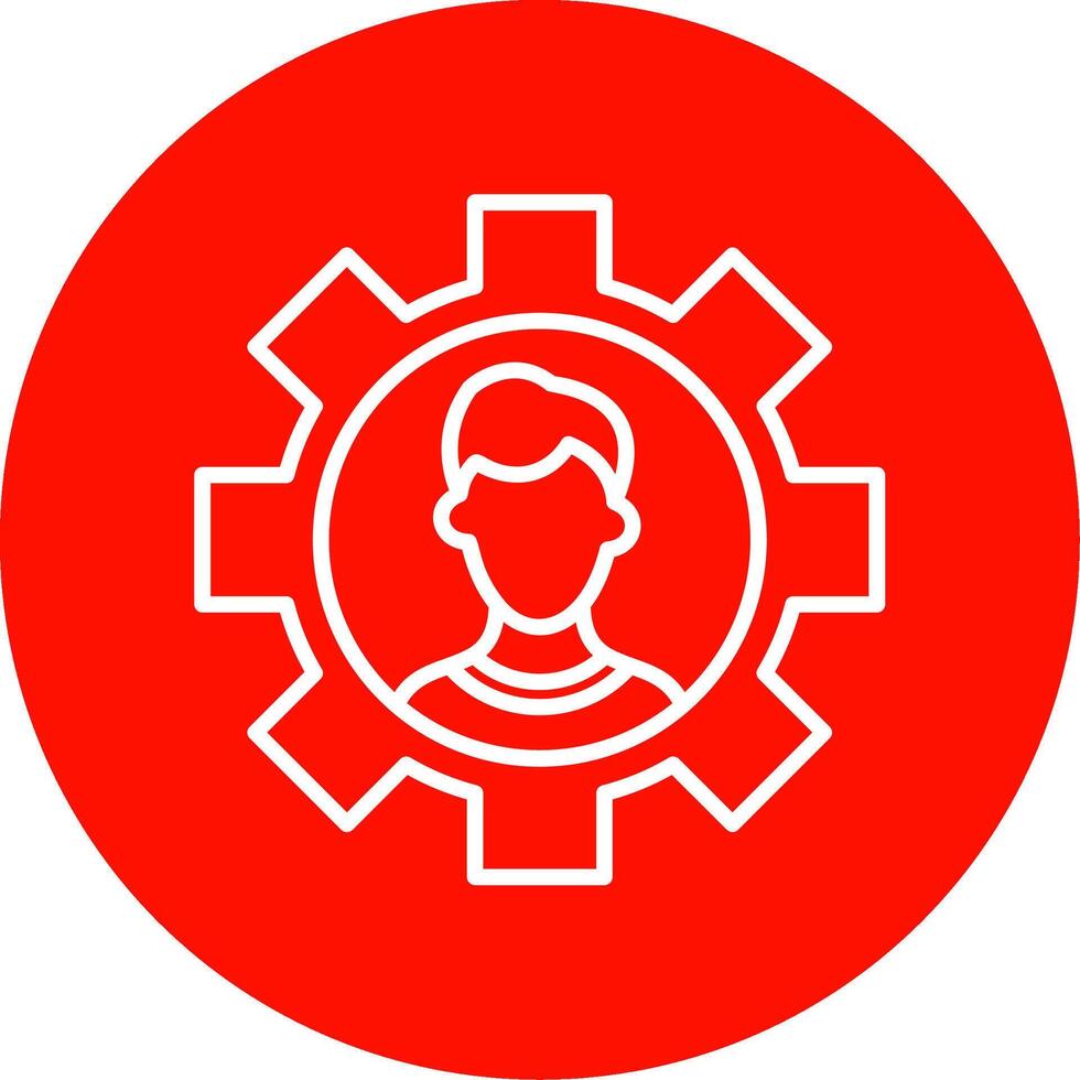 Coal Mining Multi Color Circle Icon vector