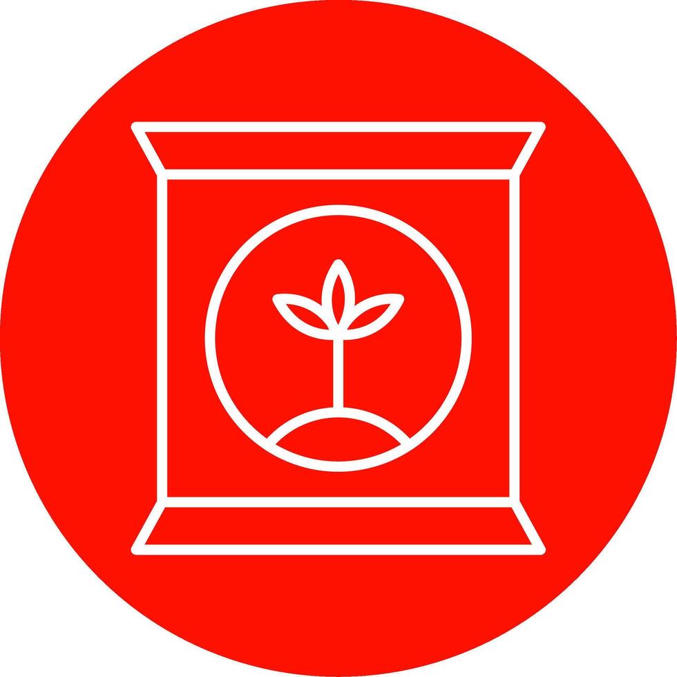 Fertilizer Multi Color Circle Icon vector