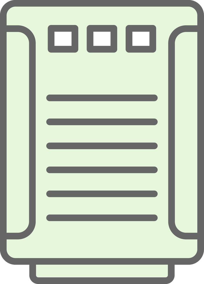Air Purification Fillay Icon Design vector