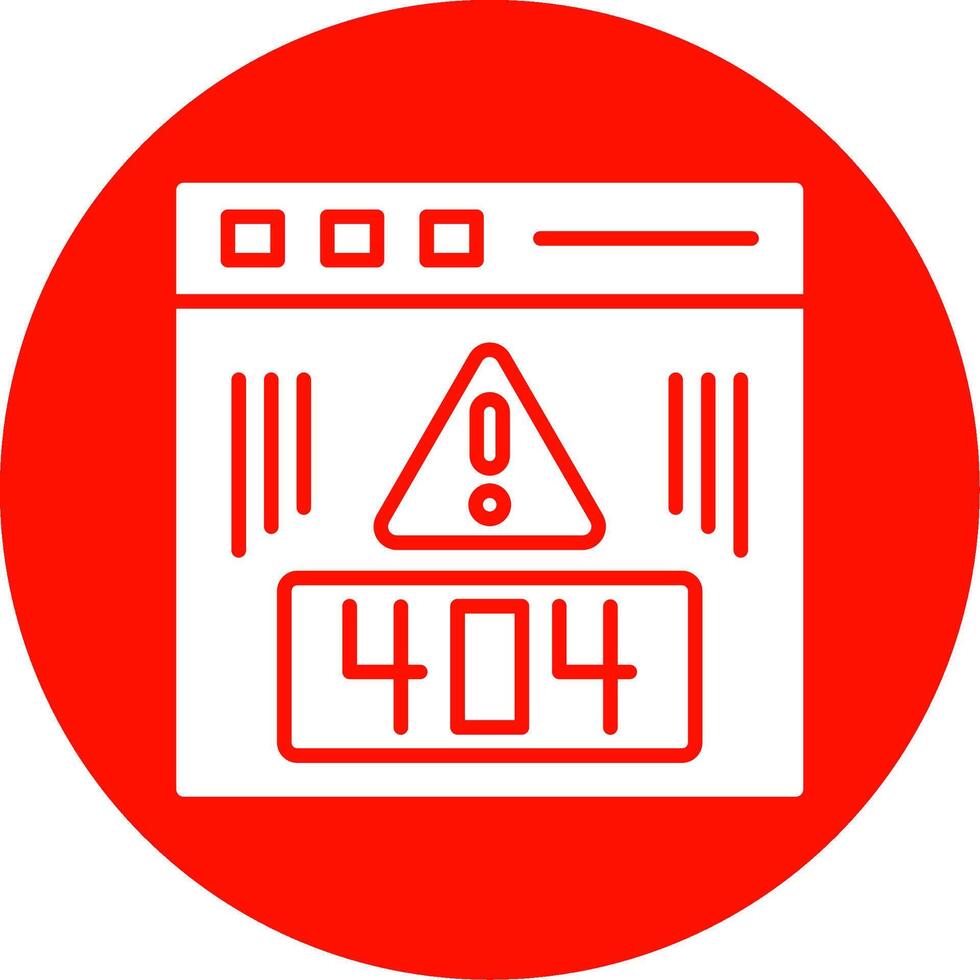 Error Multi Color Circle Icon vector