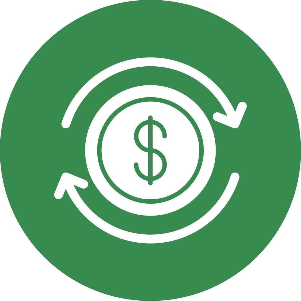 Business Continuity Multi Color Circle Icon vector