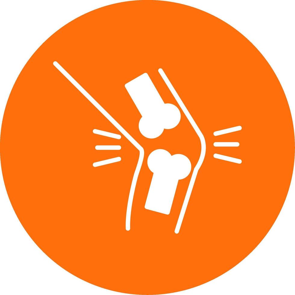 Orthopedics Multi Color Circle Icon vector