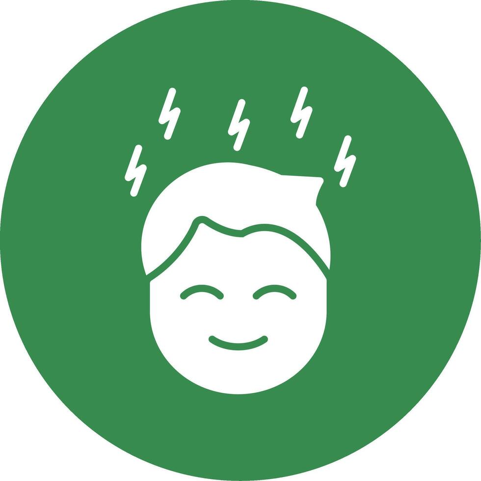 Headachie Multi Color Circle Icon vector