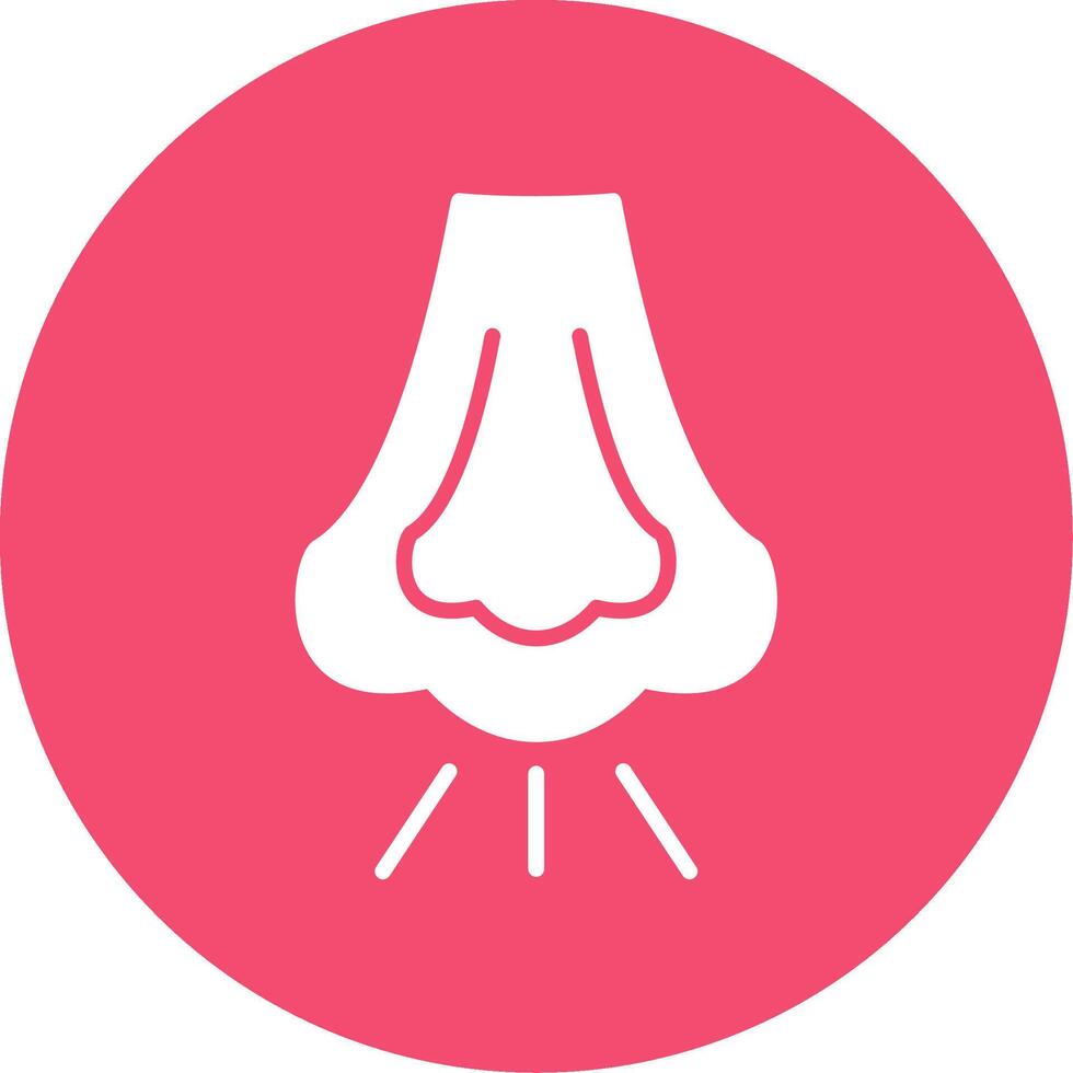 Rhinology Multi Color Circle Icon vector