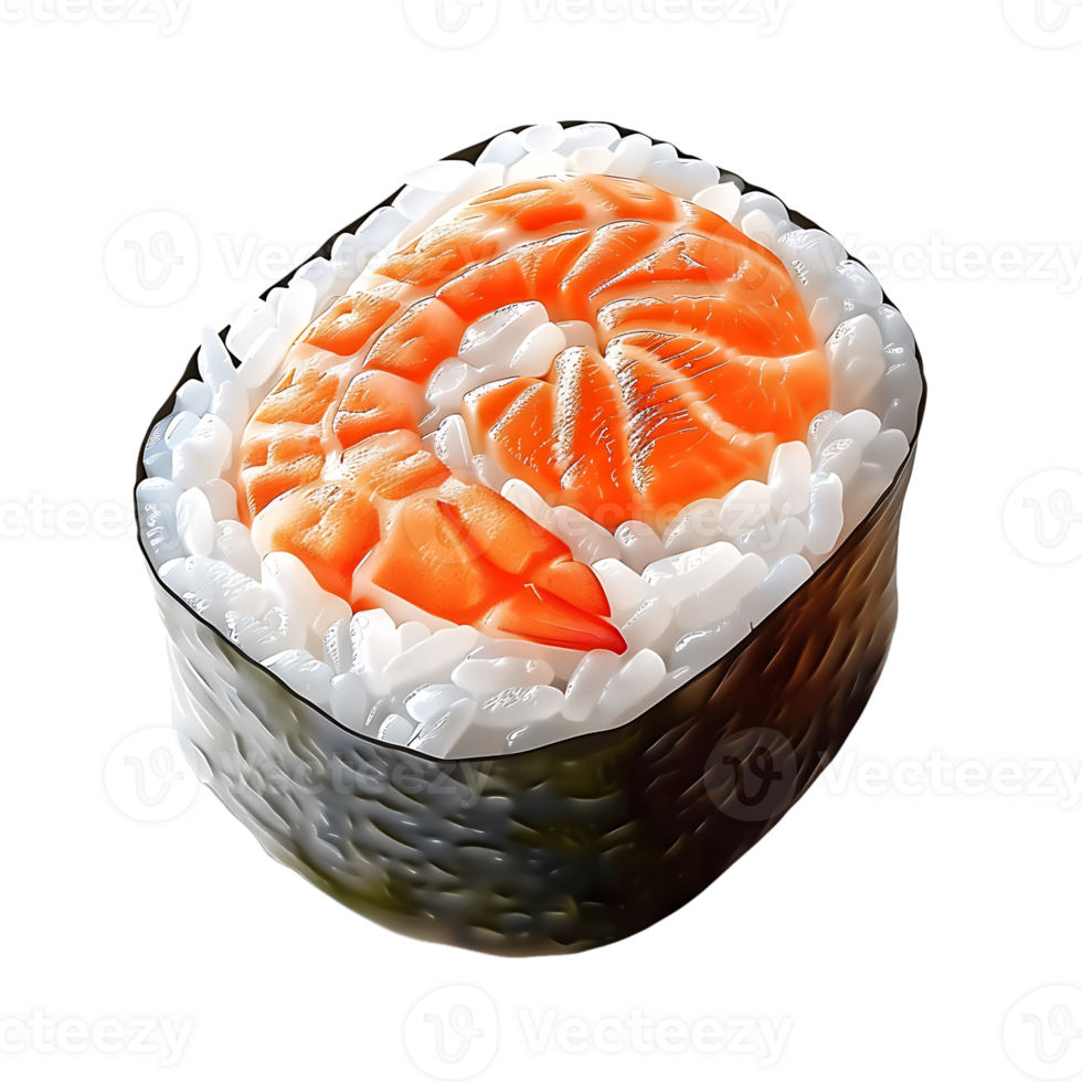 Sushi on isolated background png