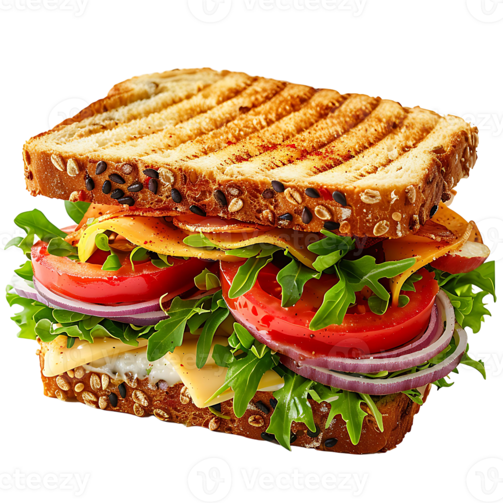 Sandwich on isolated background png