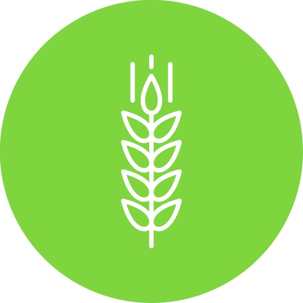 Wheat Multi Color Circle Icon vector