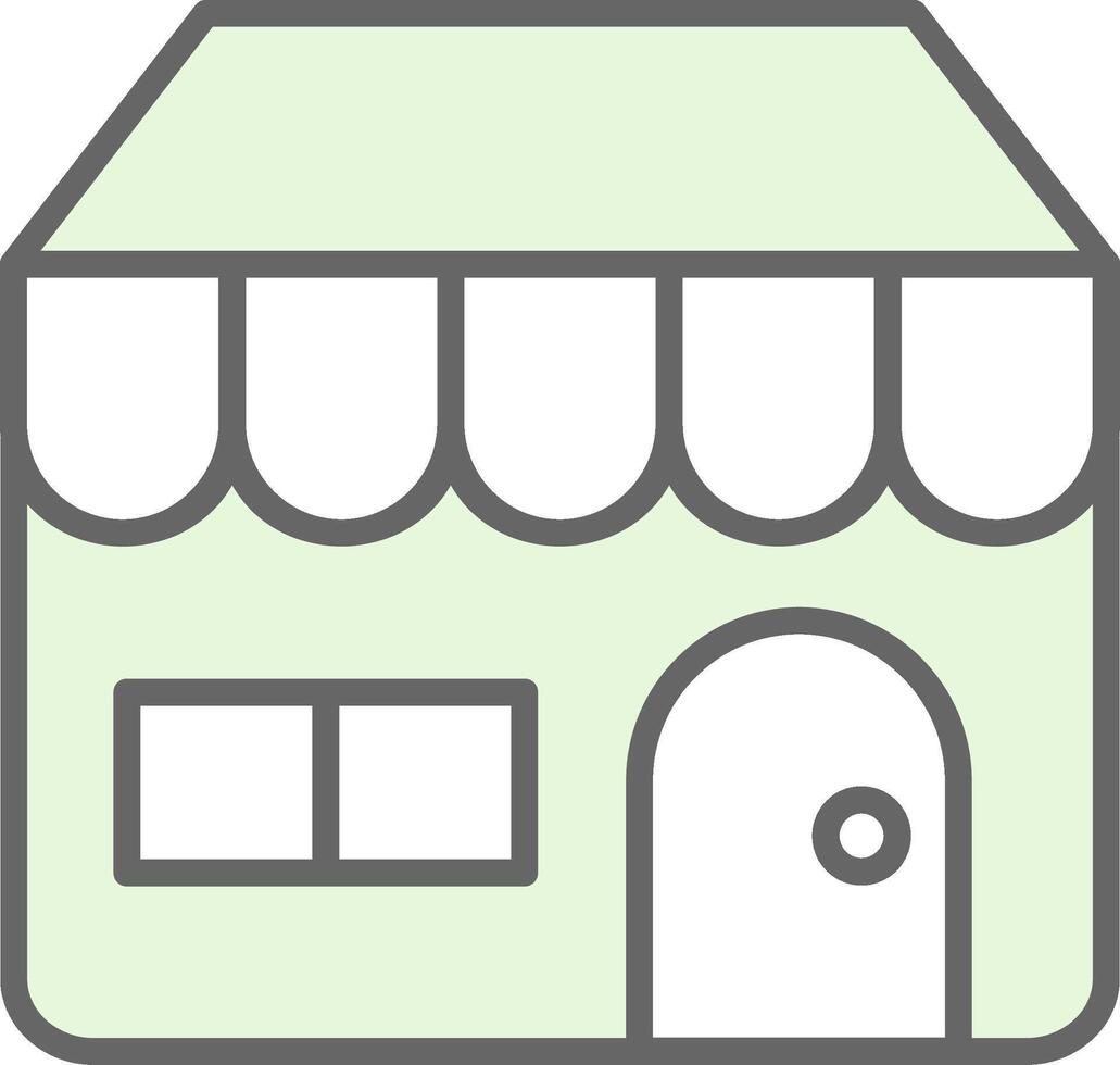 Find A Store Fillay Icon Design vector