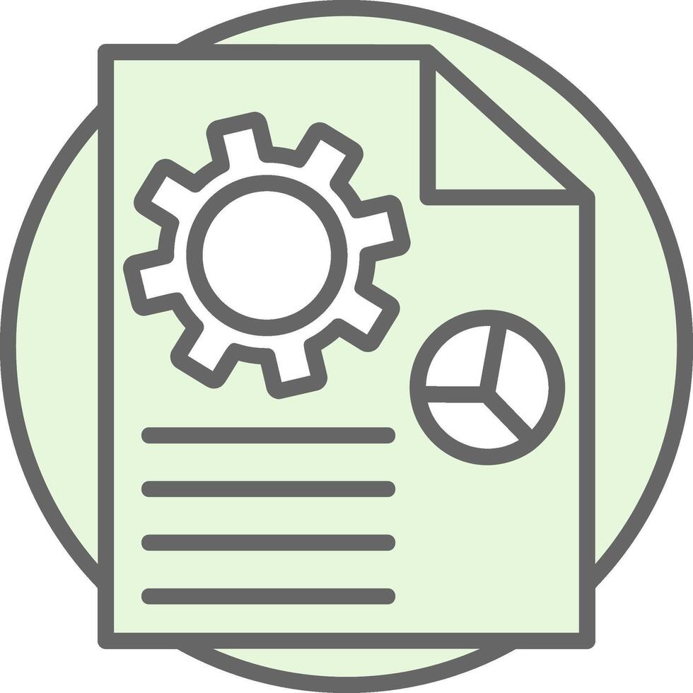 Content Production Fillay Icon Design vector