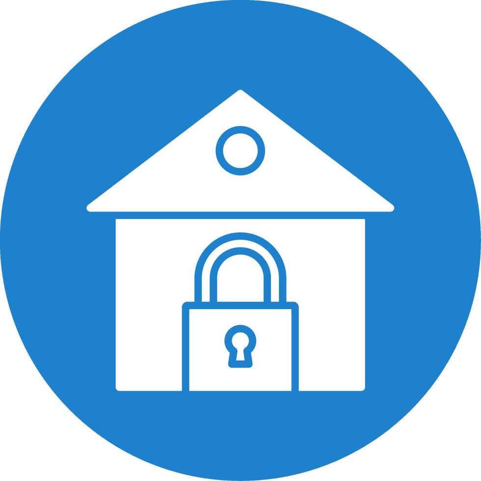 House Available Multi Color Circle Icon vector