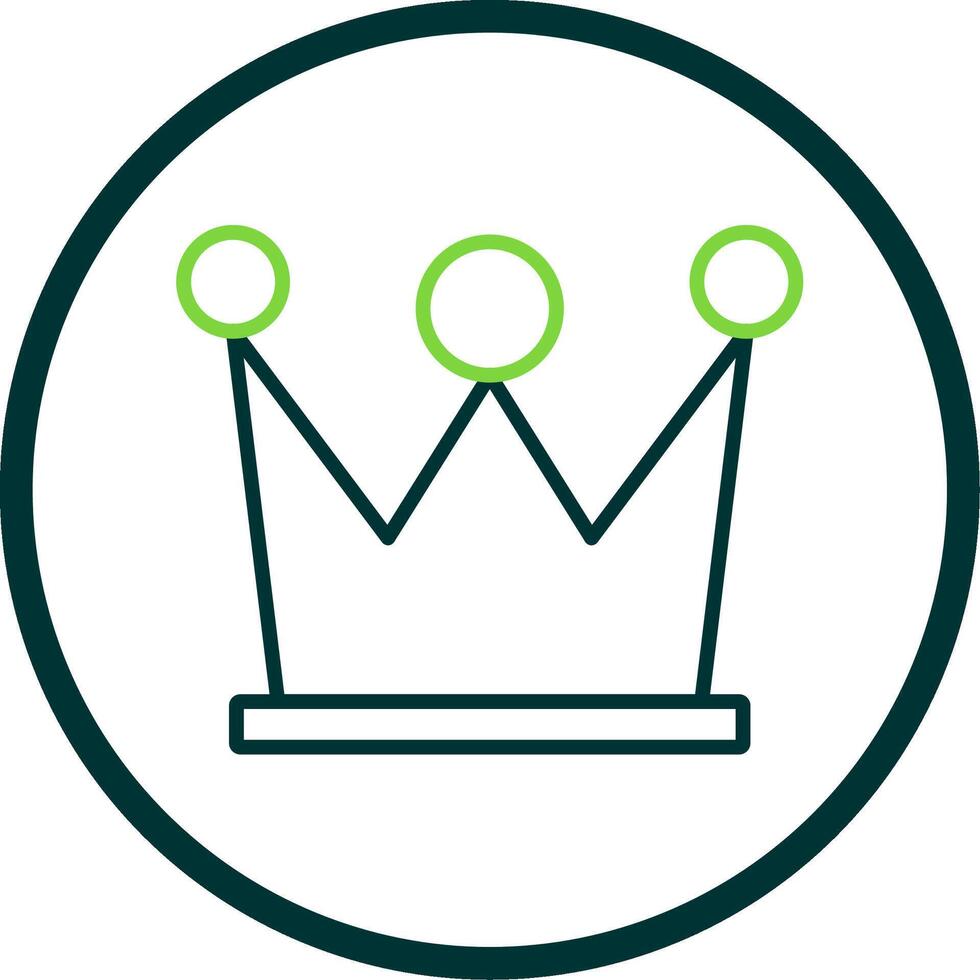 High Quality Content Line Circle Icon Design vector