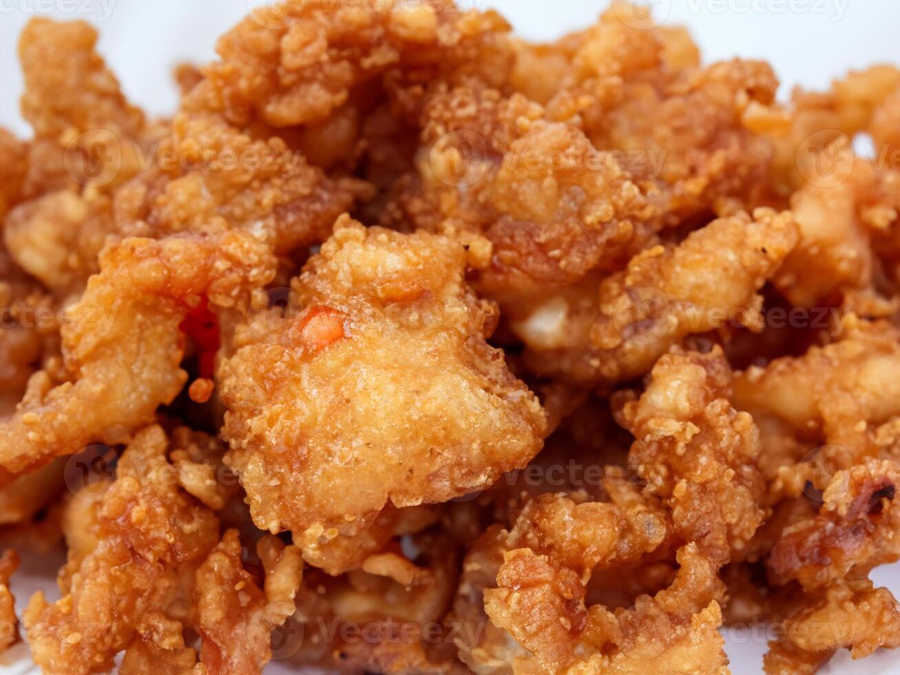 fried chicken with garlic photo