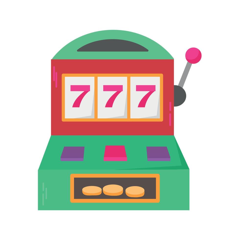 Slot mashine icon clipart avatar logotype isolated illustration vector