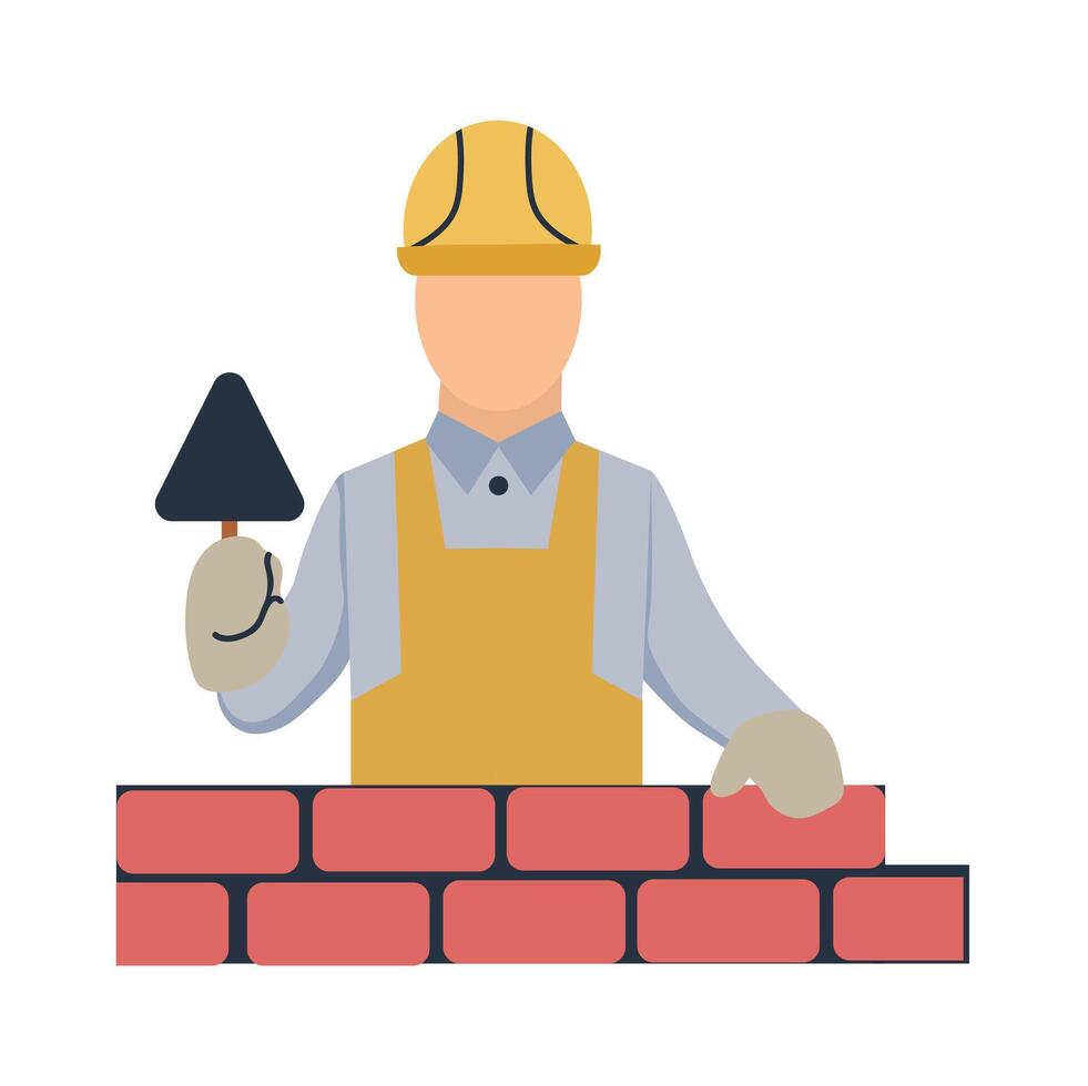 Mason icon clipart avatar logotype isolated illustration vector