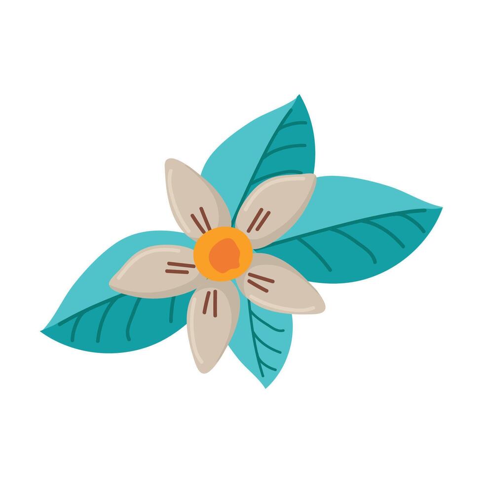 Jasmine icon clipart avatar logotype isolated illustration vector
