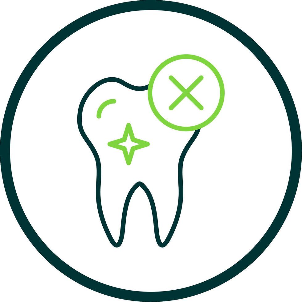 Rejected Line Circle Icon Design vector