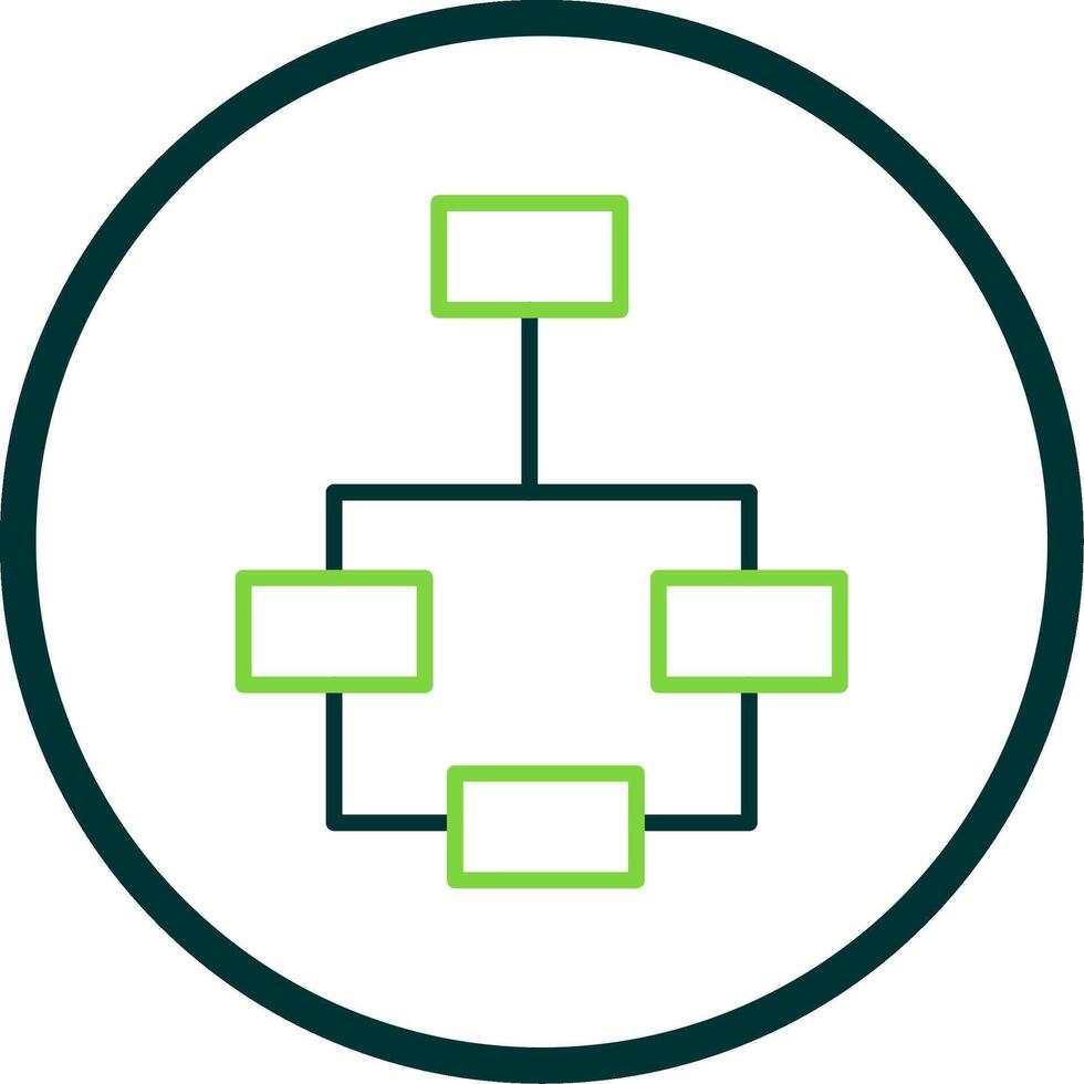 Infographic Elements Line Circle Icon Design vector