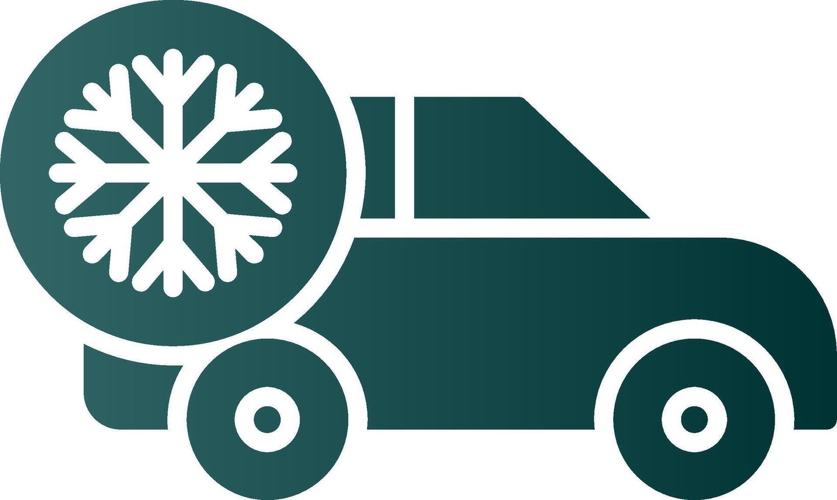 Air Conditioner Glyph Gradient Icon vector
