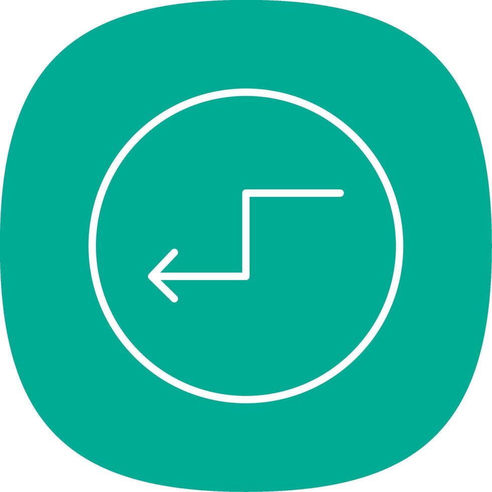 Zigzag Arrow Line Curve Icon Design vector