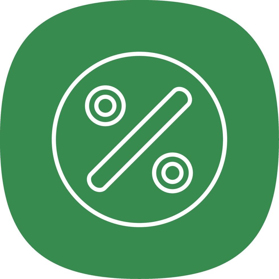 Divide Line Curve Icon Design vector