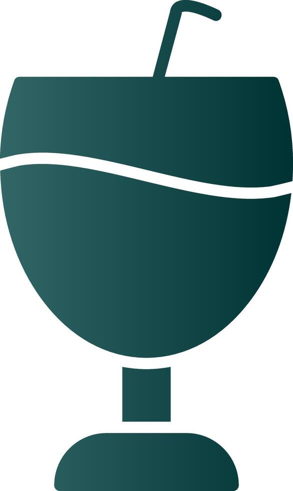 Fresh Glyph Gradient Icon vector