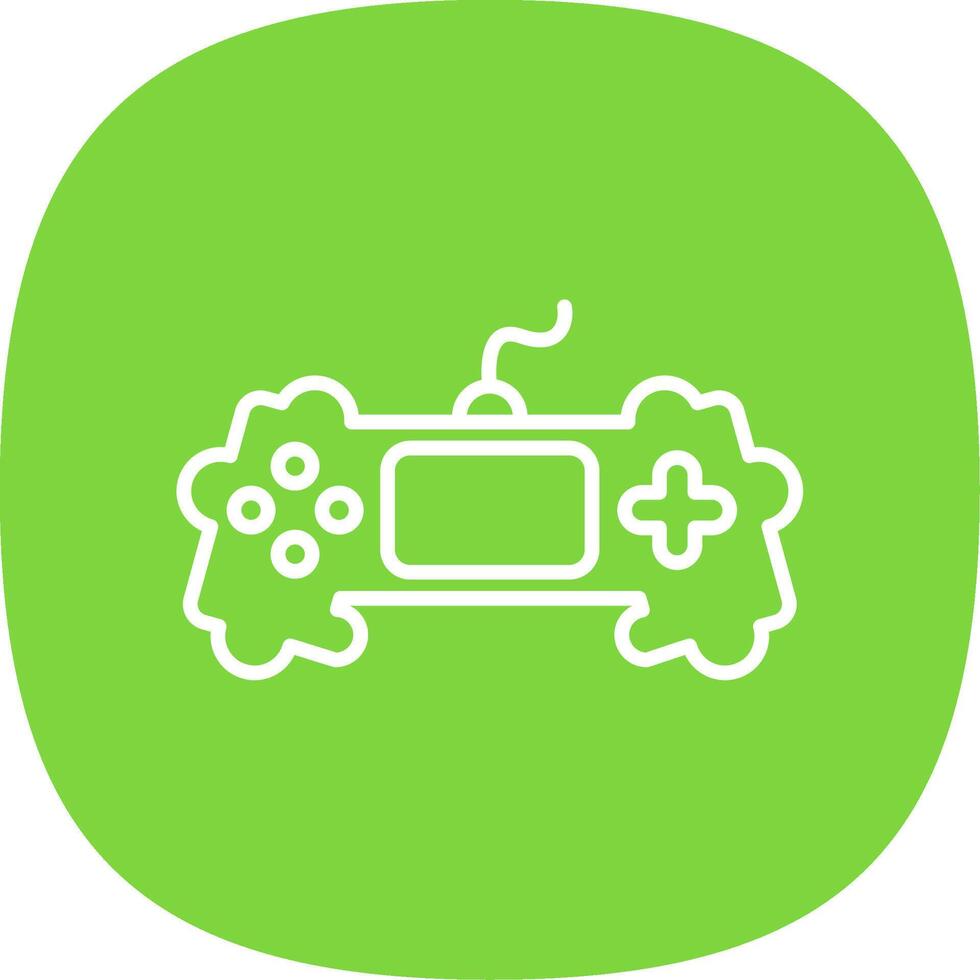 Game Line Curve Icon Design vector