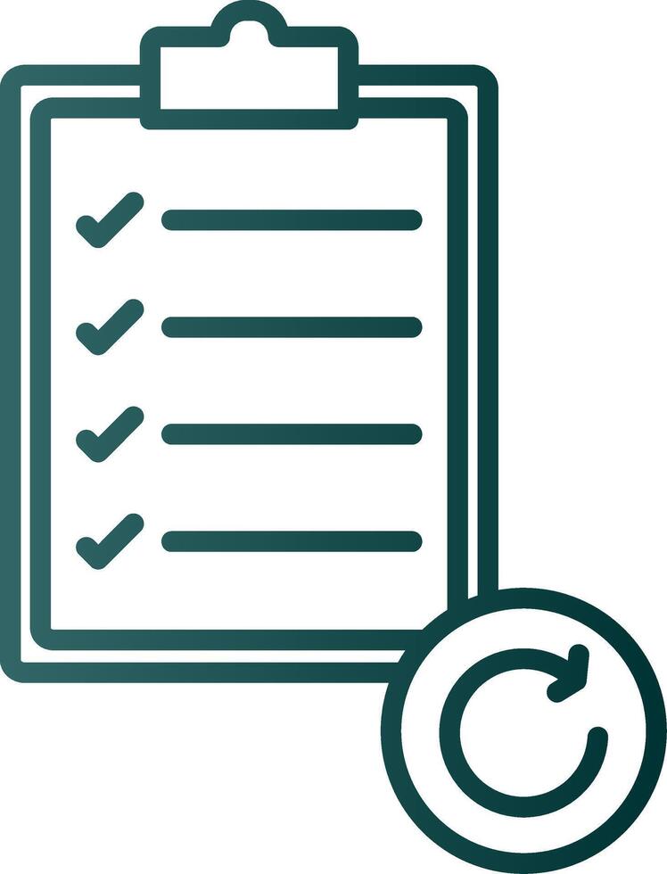 Sprint Line Gradient Icon vector