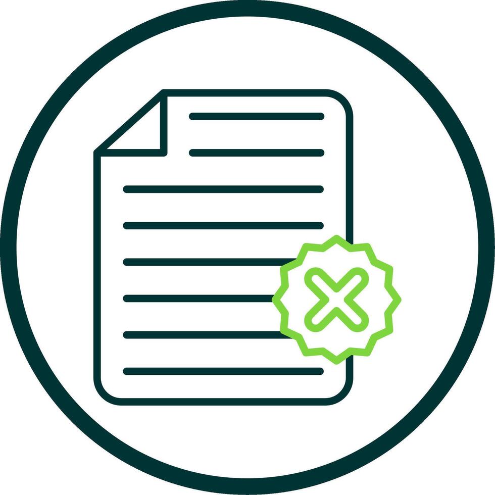 File Line Circle Icon Design vector