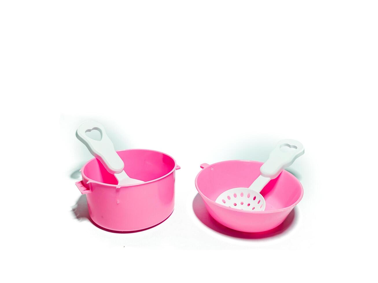 isolated image of cooking toy. picture taken from the side photo