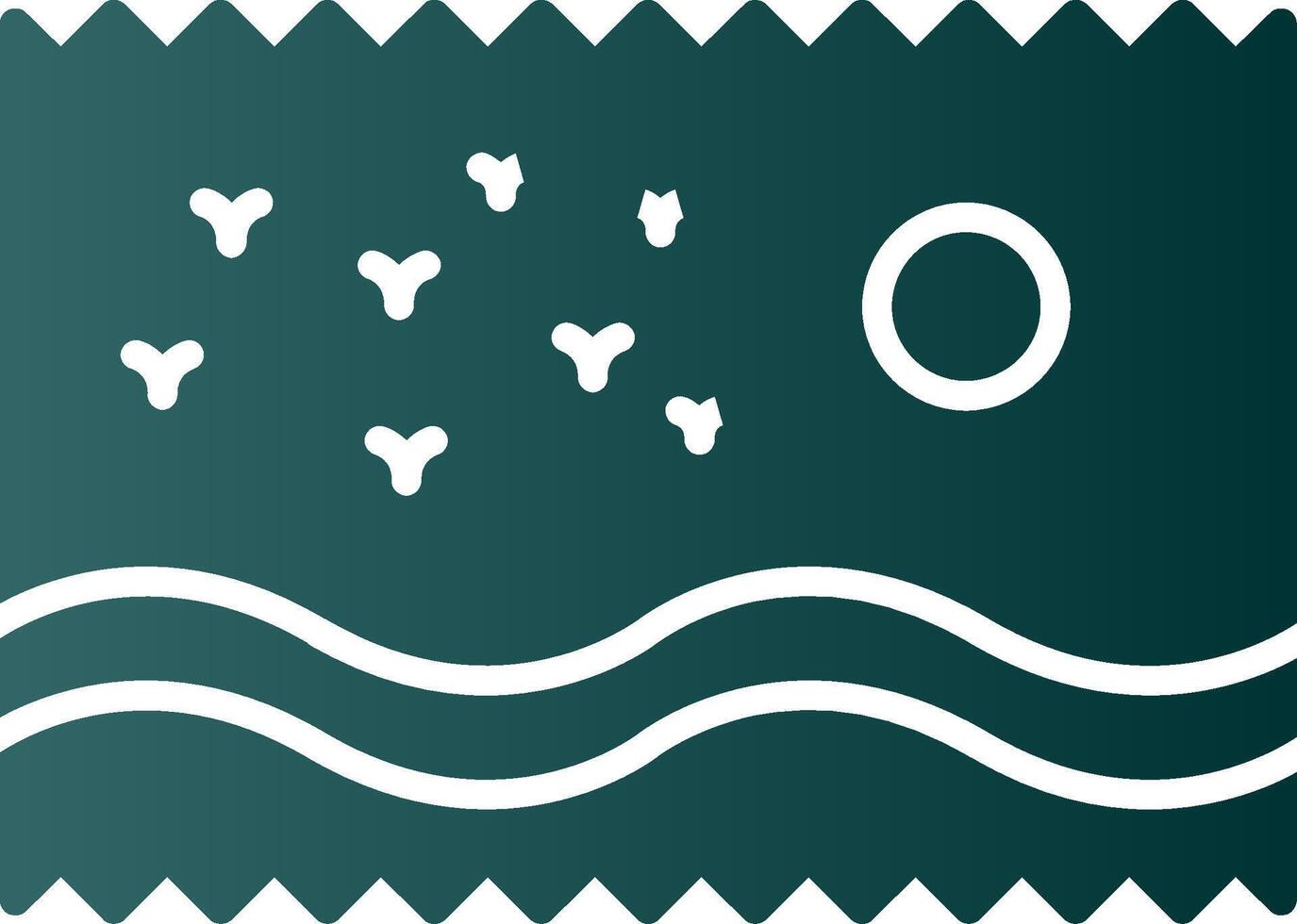 Photo Glyph Gradient Icon vector