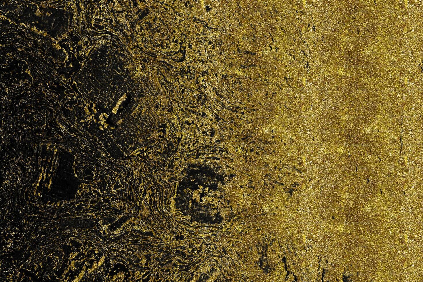 Black and golden marble textured background photo