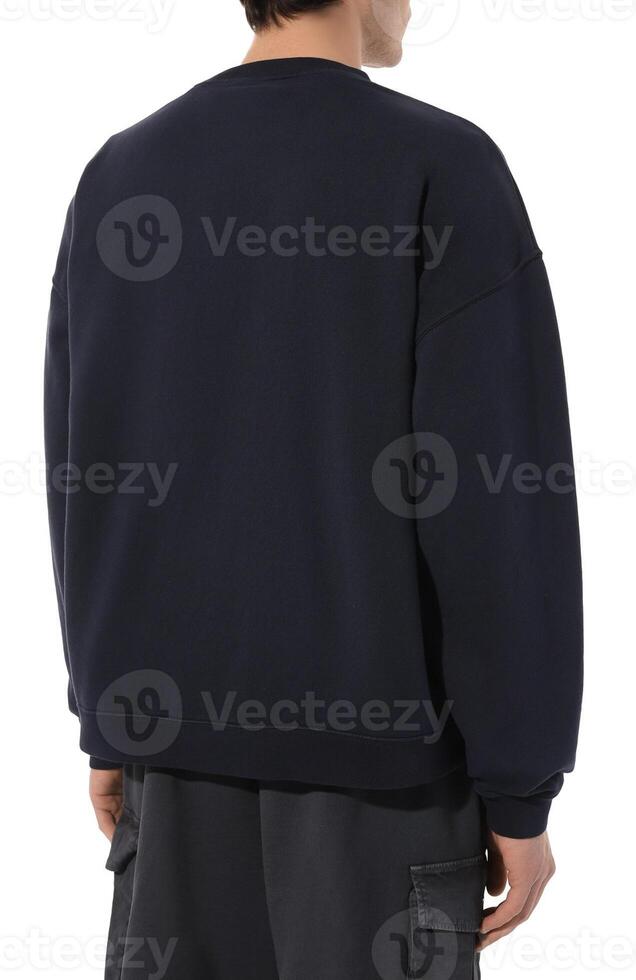 men's hoodie mockup on the model photo