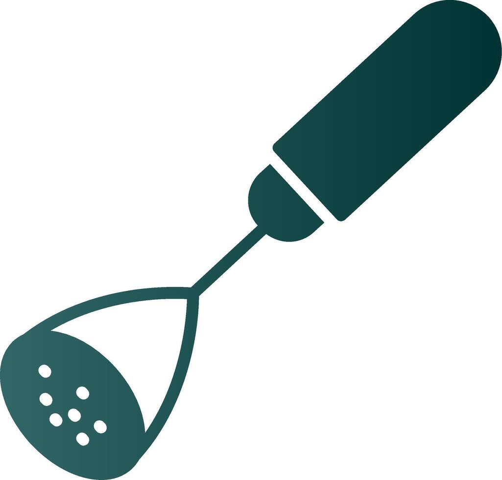 Masher Glyph Gradient Icon vector