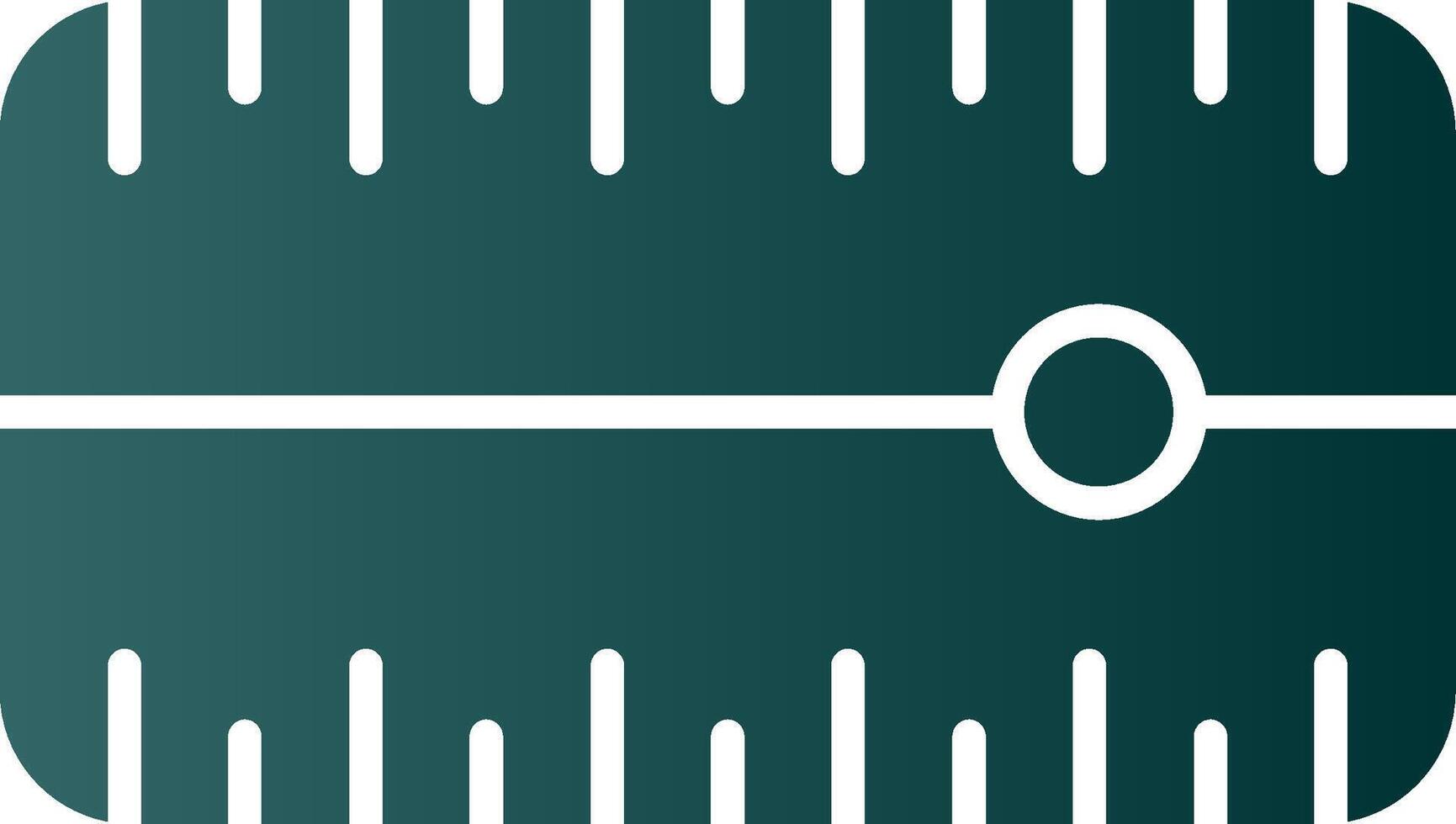 Dial Glyph Gradient Icon vector