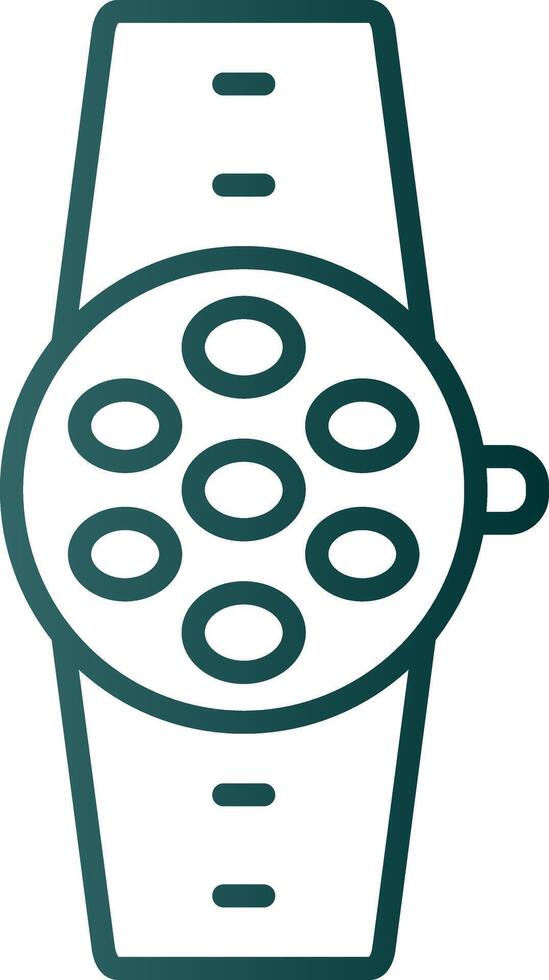 Apps Line Gradient Icon vector