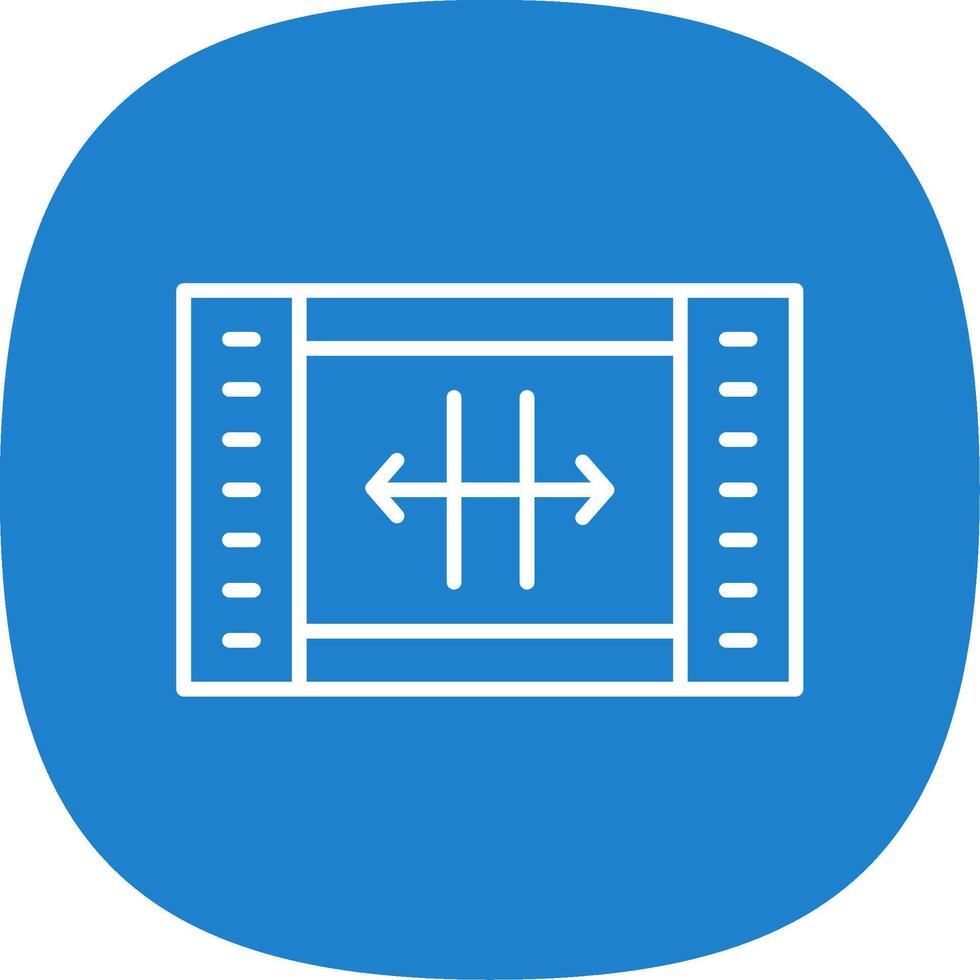 Resize Line Curve Icon Design vector