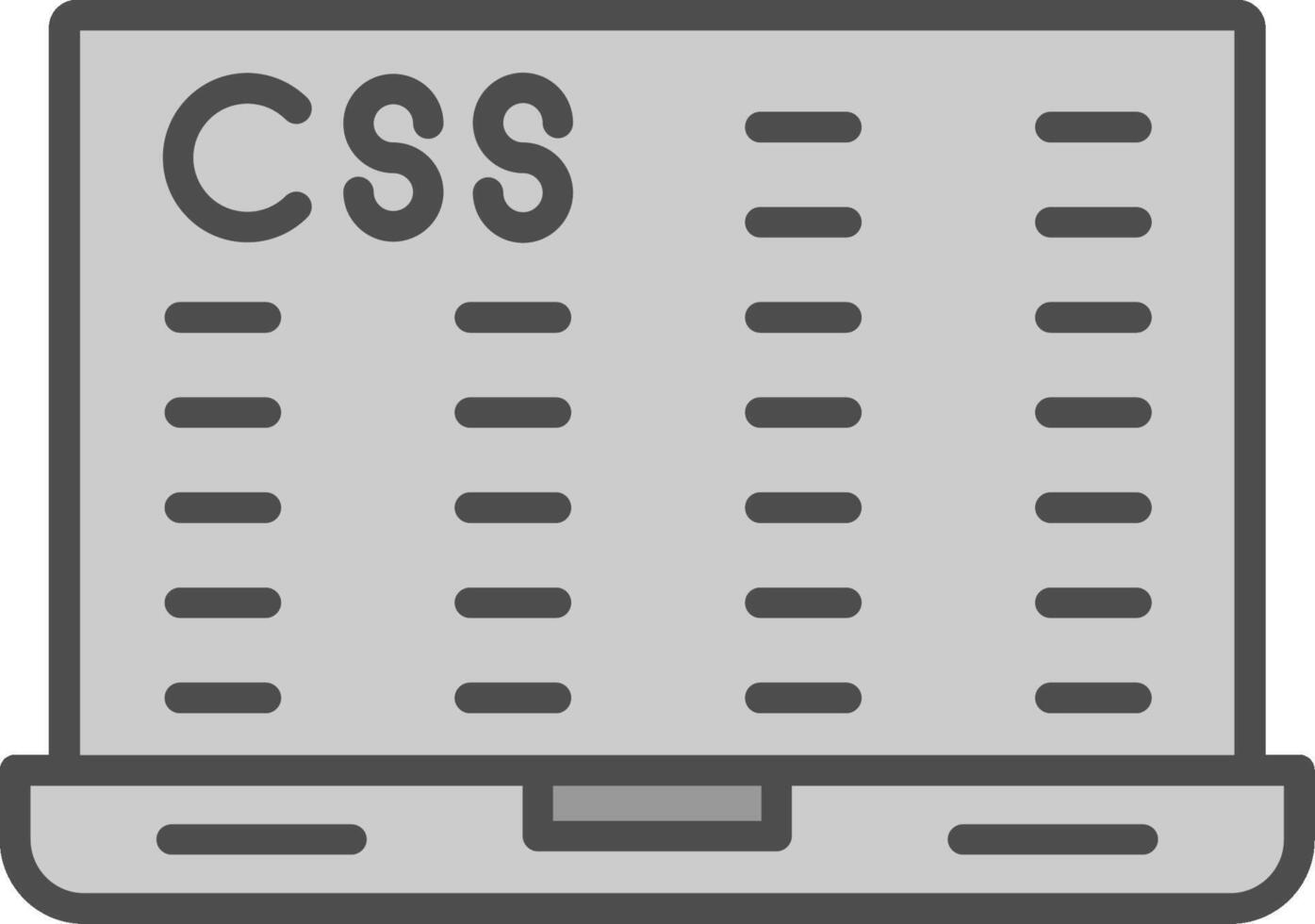 Data Encryption Line Filled Greyscale Icon Design vector