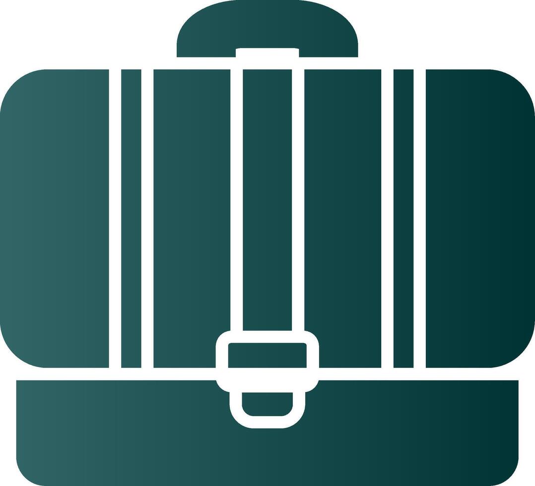 Portfolio Glyph Gradient Icon vector