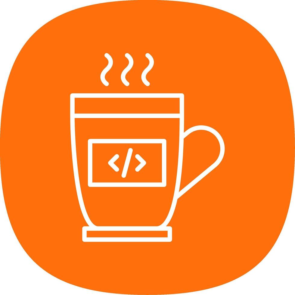 Computing Line Curve Icon Design vector