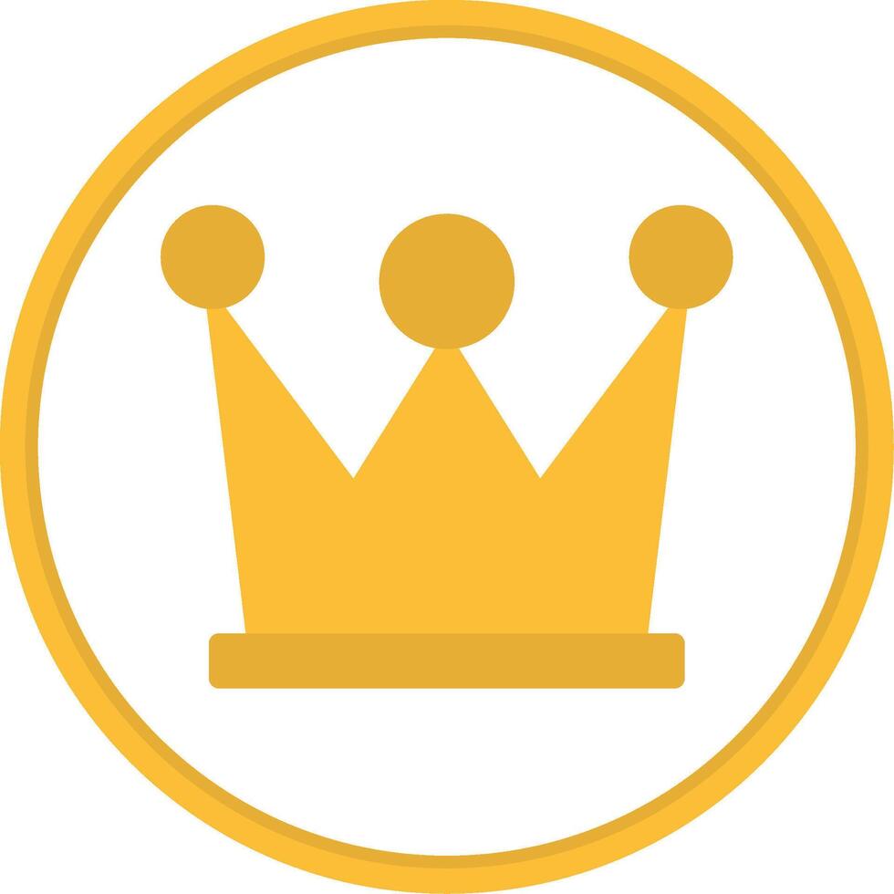 High Quality Content Flat Circle Icon vector