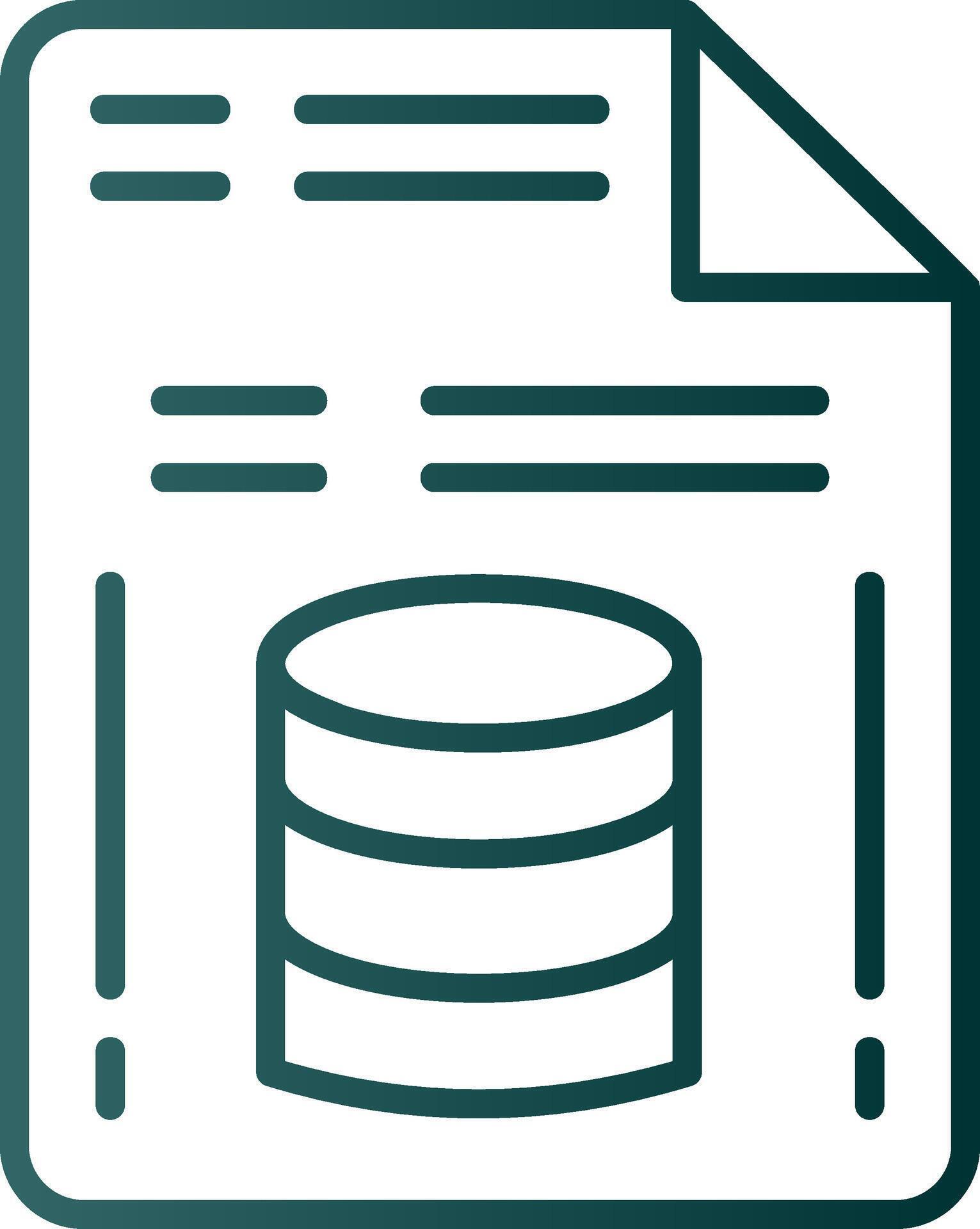Data Line Gradient Icon 43647045 Vector Art at Vecteezy