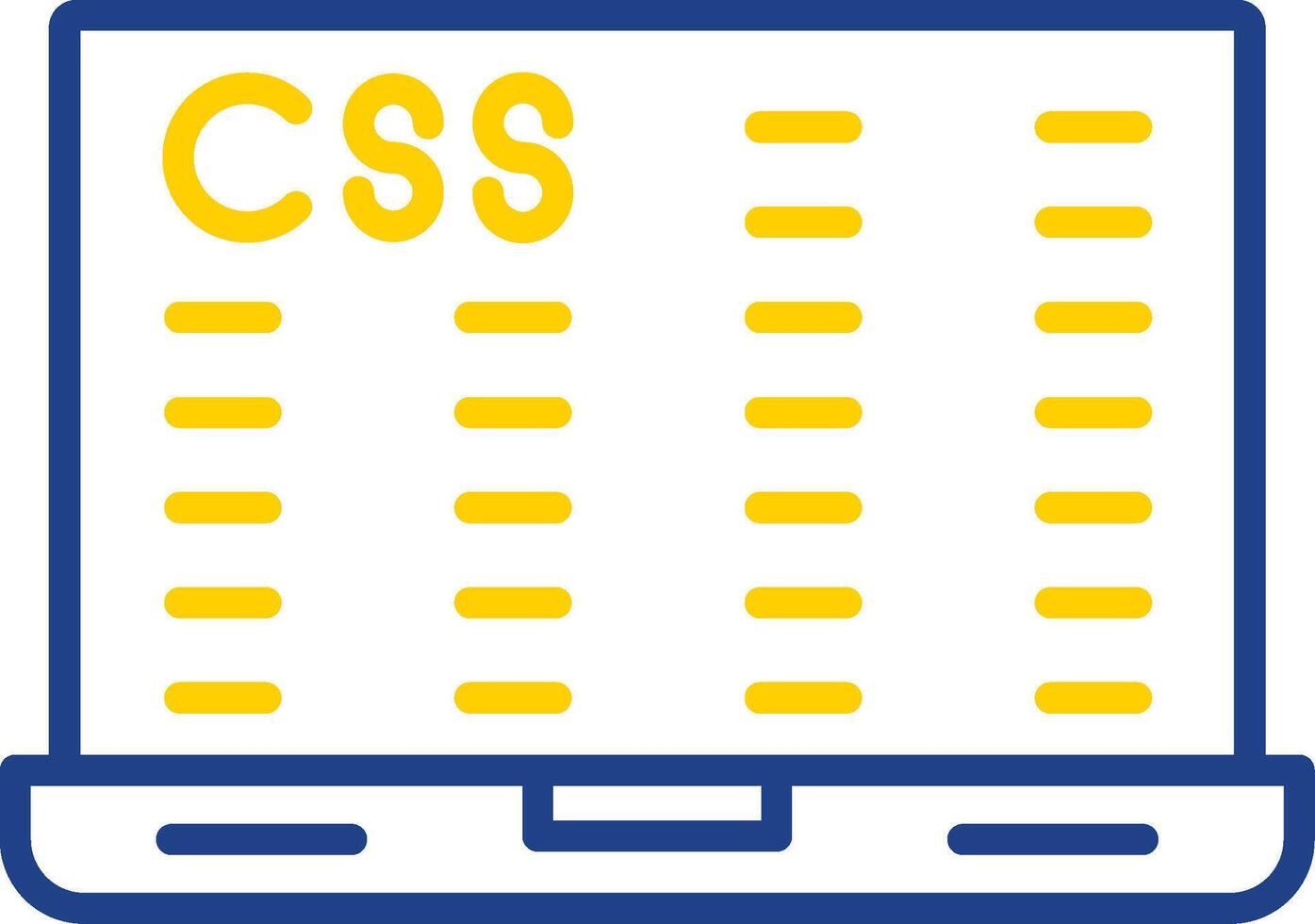 Data Encryption Line Two Colour Icon Design vector